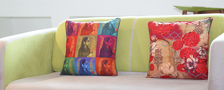 Designer Sofa Cushion Covers - India Circus