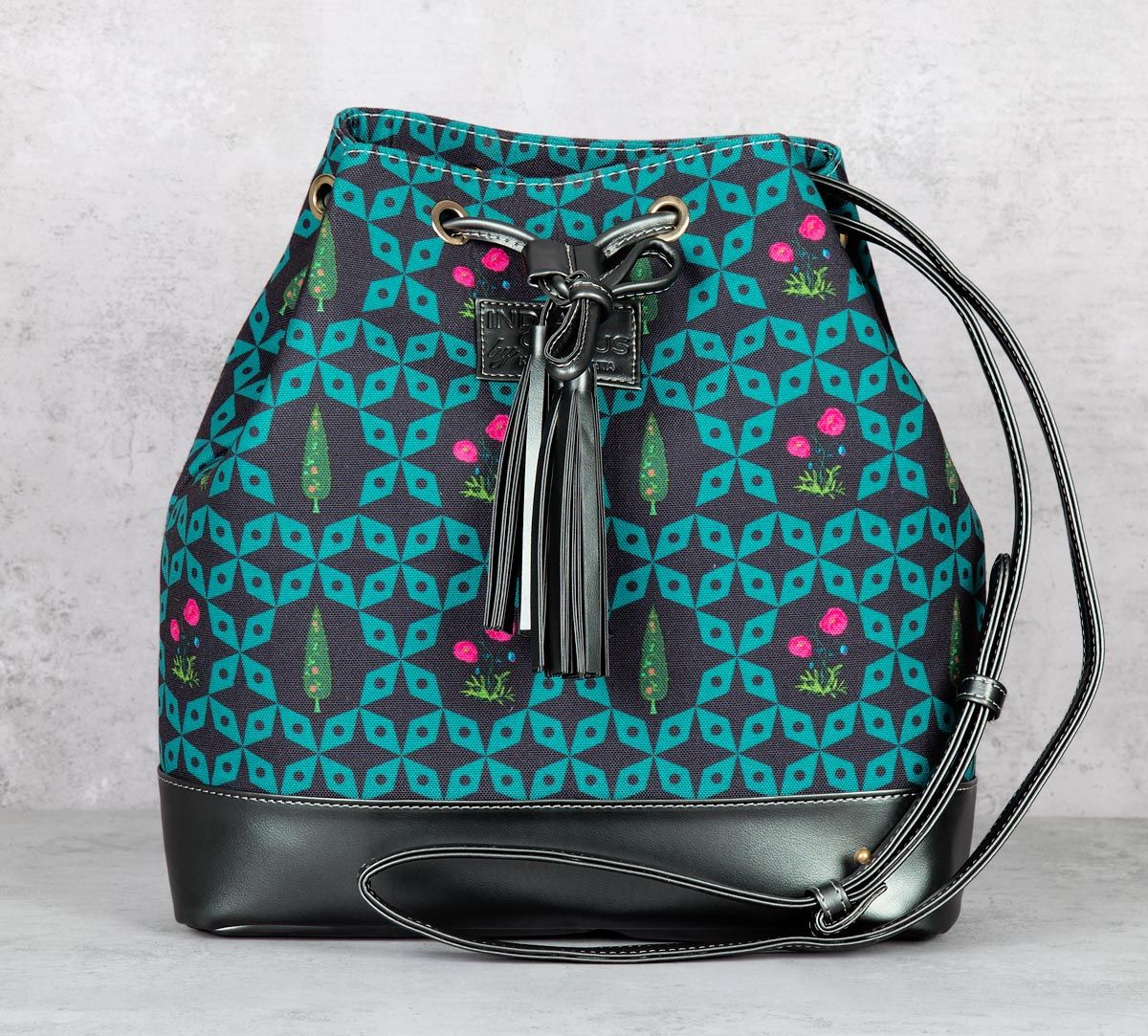 Flowers and Ferns Hobo Bag